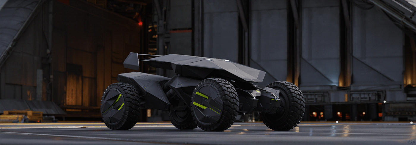 UGV Vehicle automotive   Off-Road sci-fi concept art Vehicle Design concept car all terran vehicle