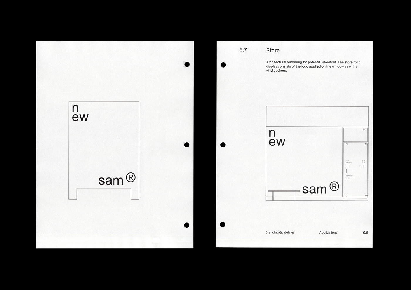 branding  Stationery record vinyl music swiss minimal typography   business card brand identity