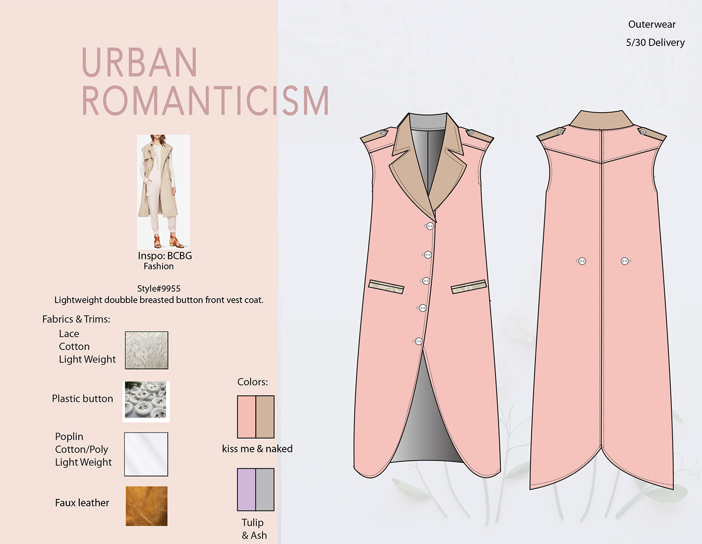Illustrator photoshop cad Fashion  fashion design Technical Design Tech Pack
