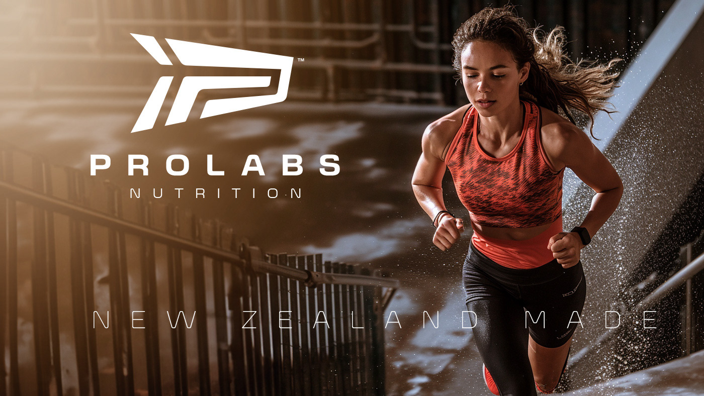 sport nutrition brand identity woman running