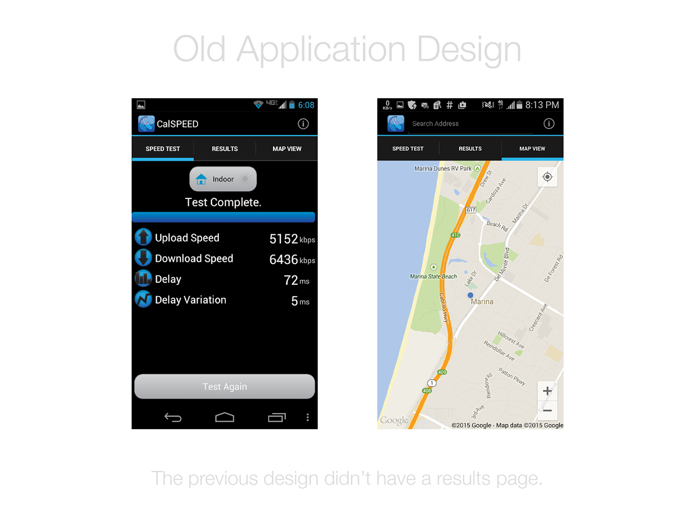application phone ios android redesign UI ux