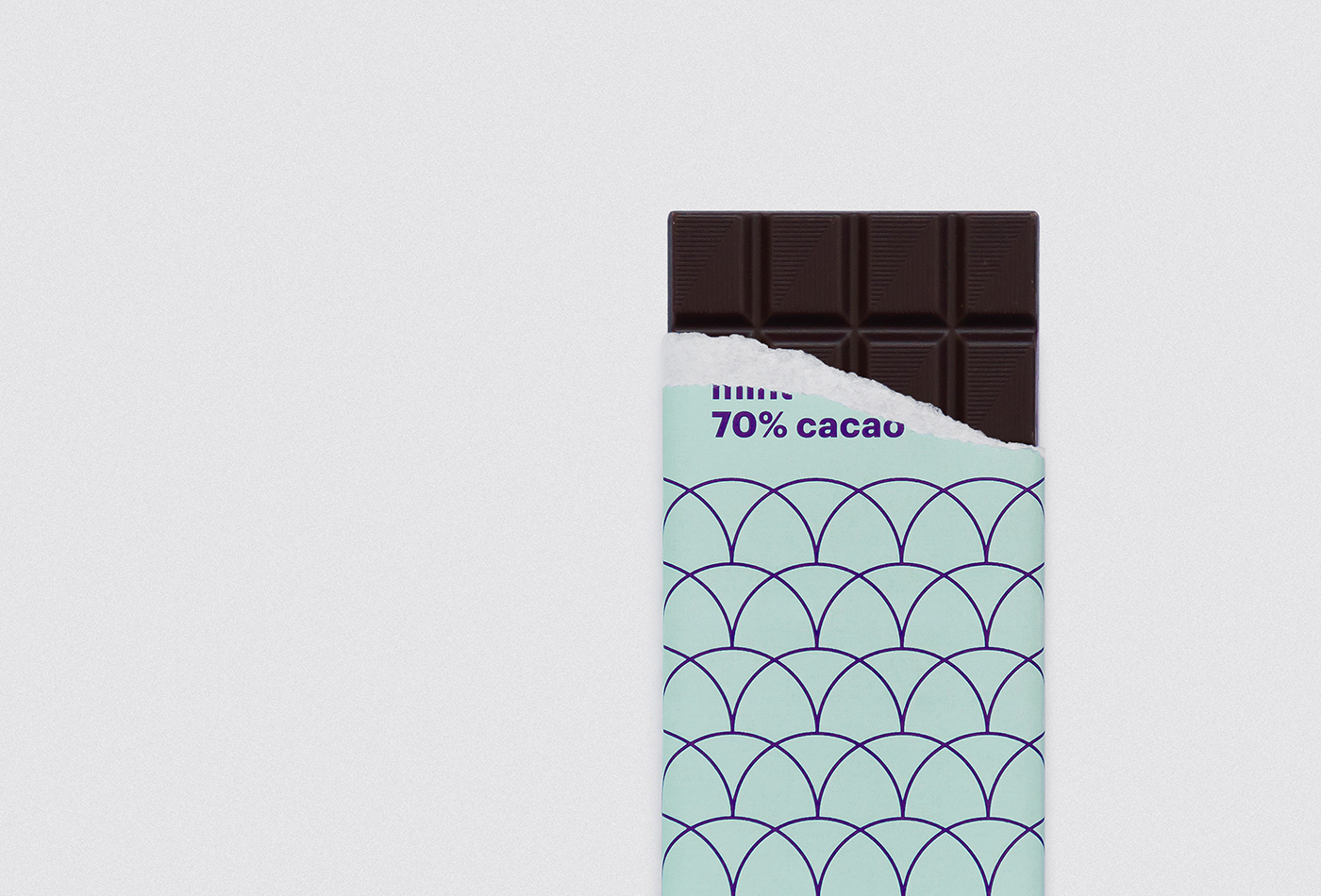 chocolate brand identity color