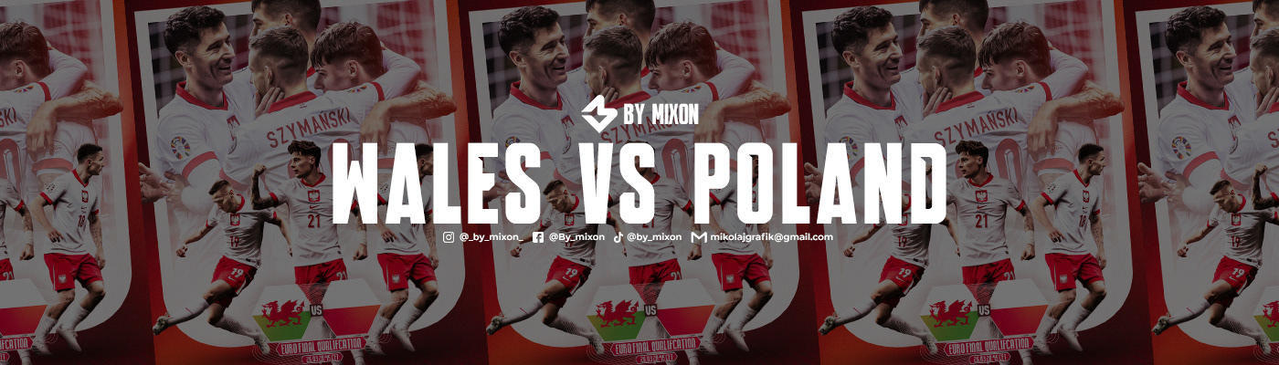 poland wales euro football soccer Sports Design graphic