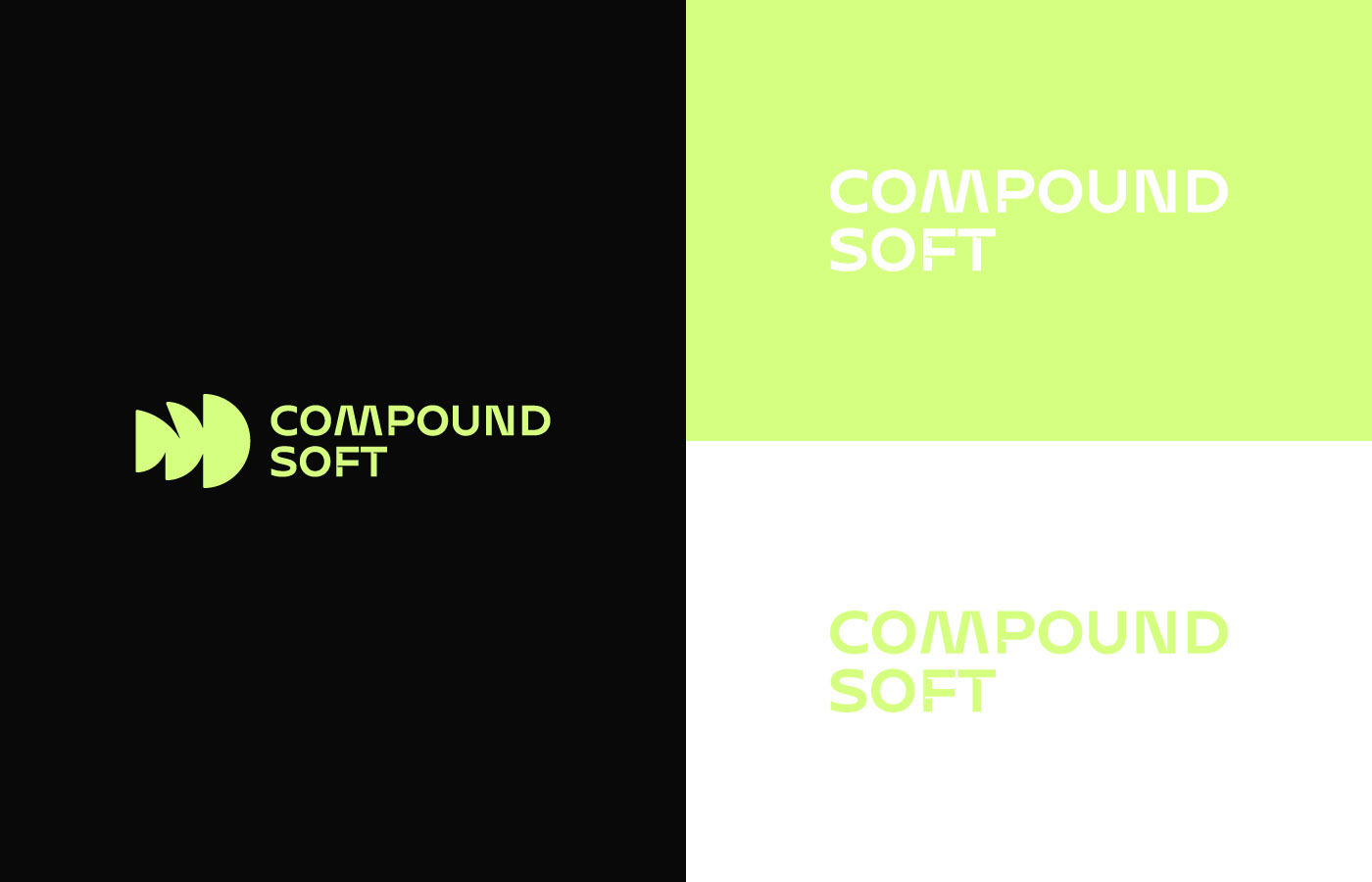 Compound Soft - Logo design