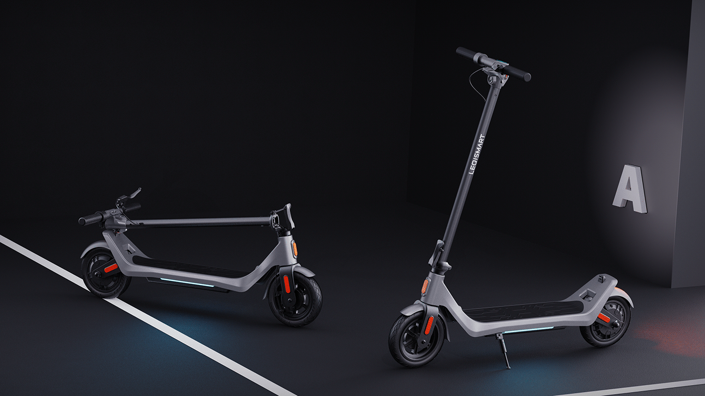 design electric Electric Scooter industrial product product design  Scooter industrial design 