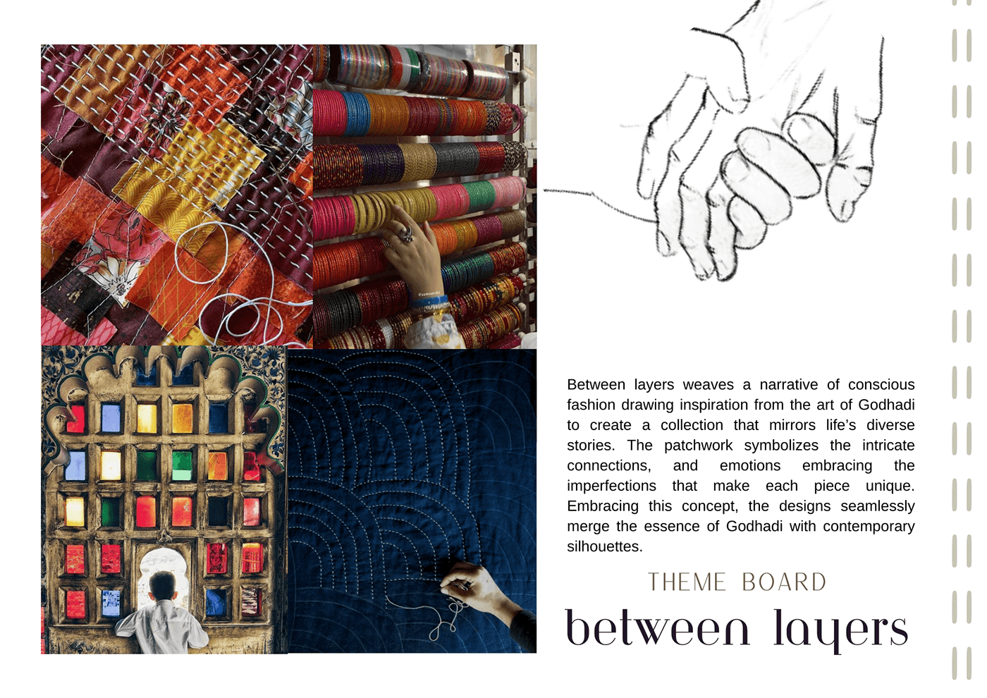 Fashion  patchwork textile design  Textiles indiancrafts fashion design Sustainability Sustainable womenswear indiantextiles