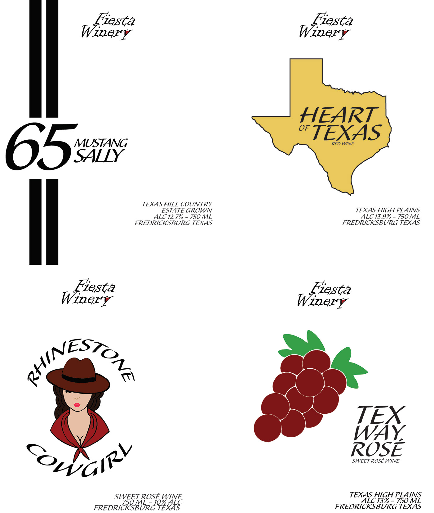 Fredricksburg Rebrand texas wine
