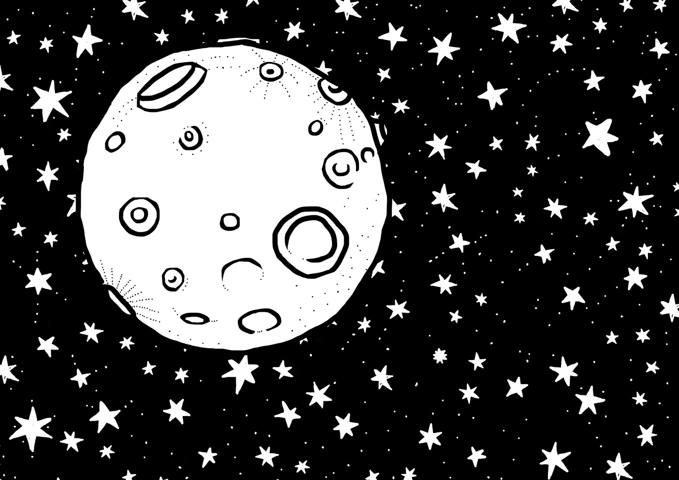 Drawing  Digital Art  ILLUSTRATION  Character design  digital illustration cartoon ilustracion luna moon ilustracioninfantil