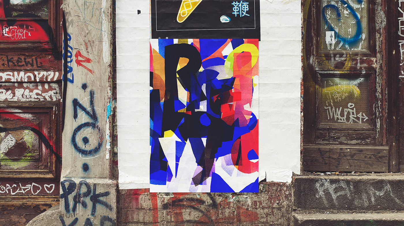typography   typo font matisse abstract modern Urban Fashion  art poseradu