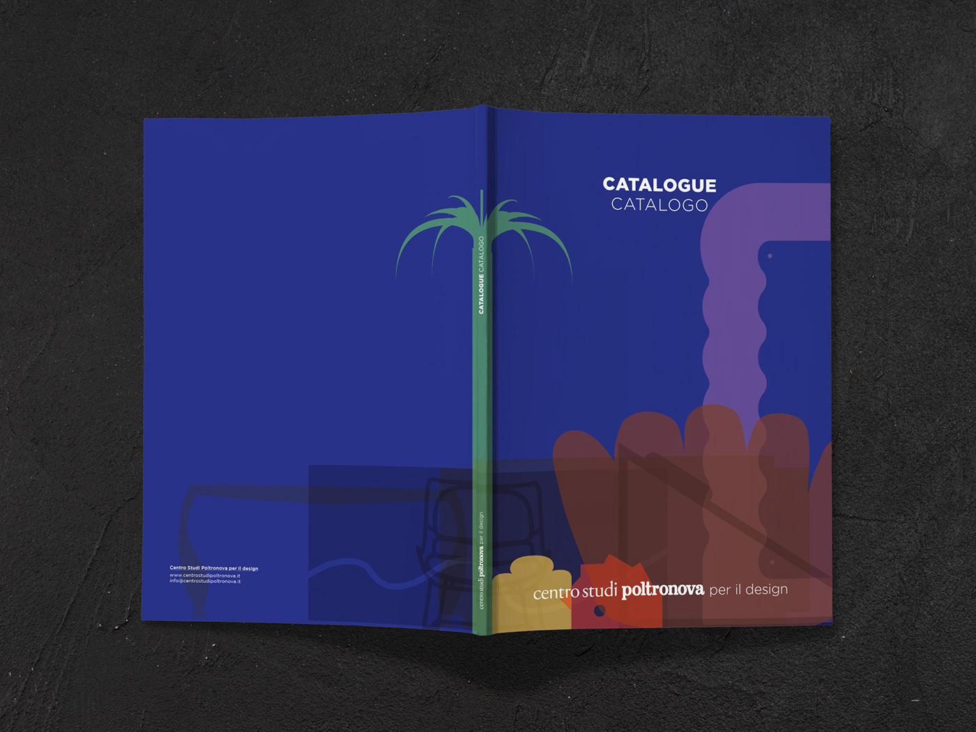 Poltronova Catalogue catalogo Centro studi Poltronova visual design design print design 