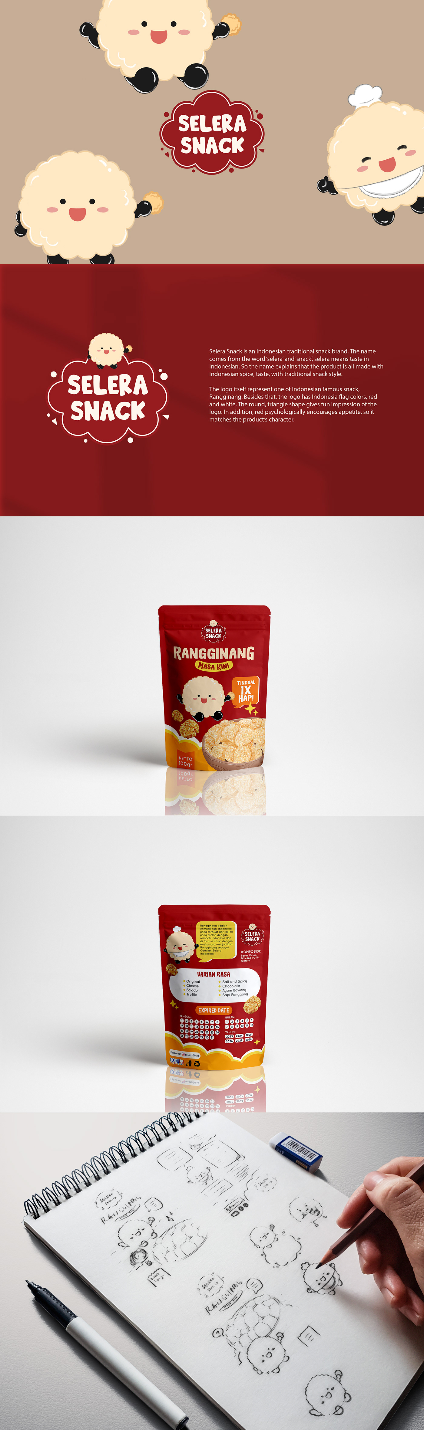 mascot logo Packaging visual identity Brand Design