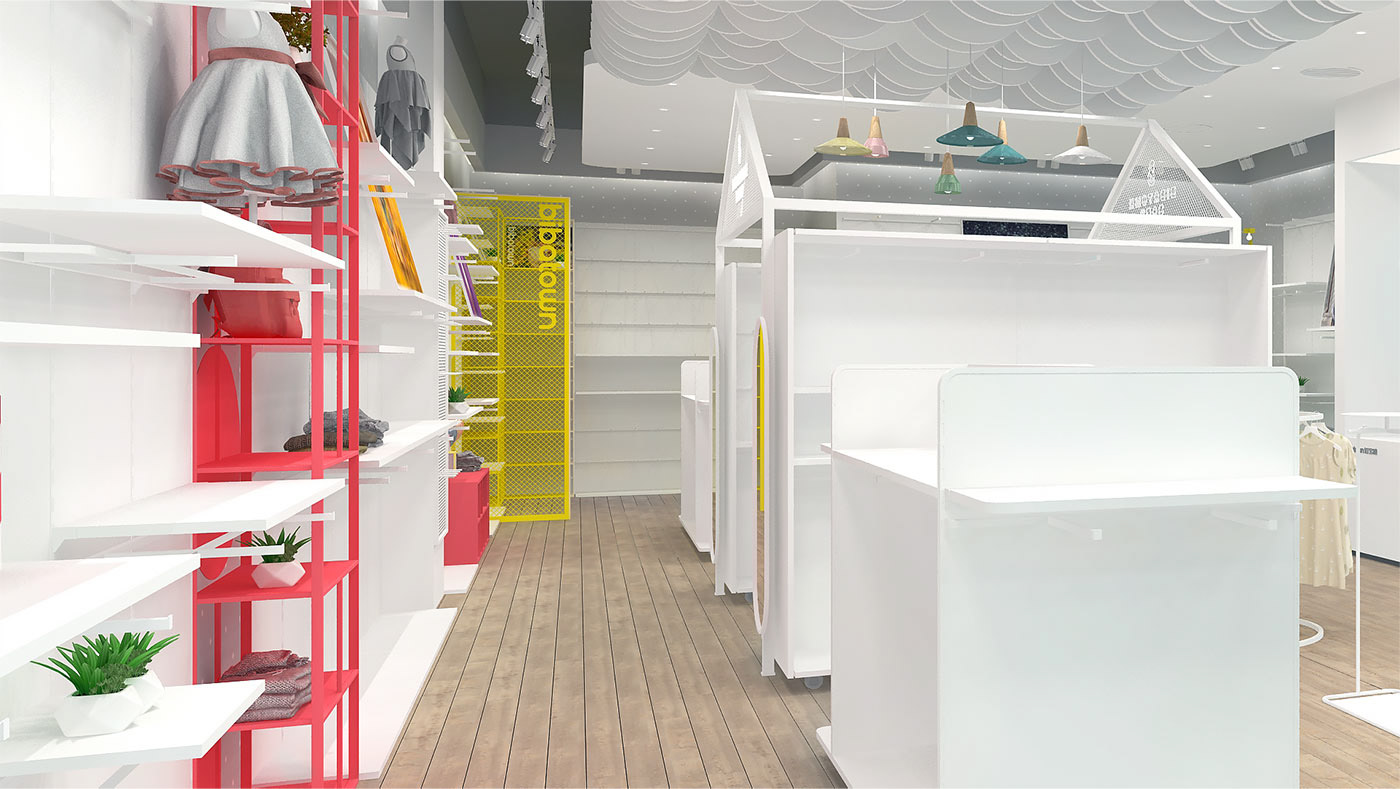 kids Interior 3D design Exclusive Shop
