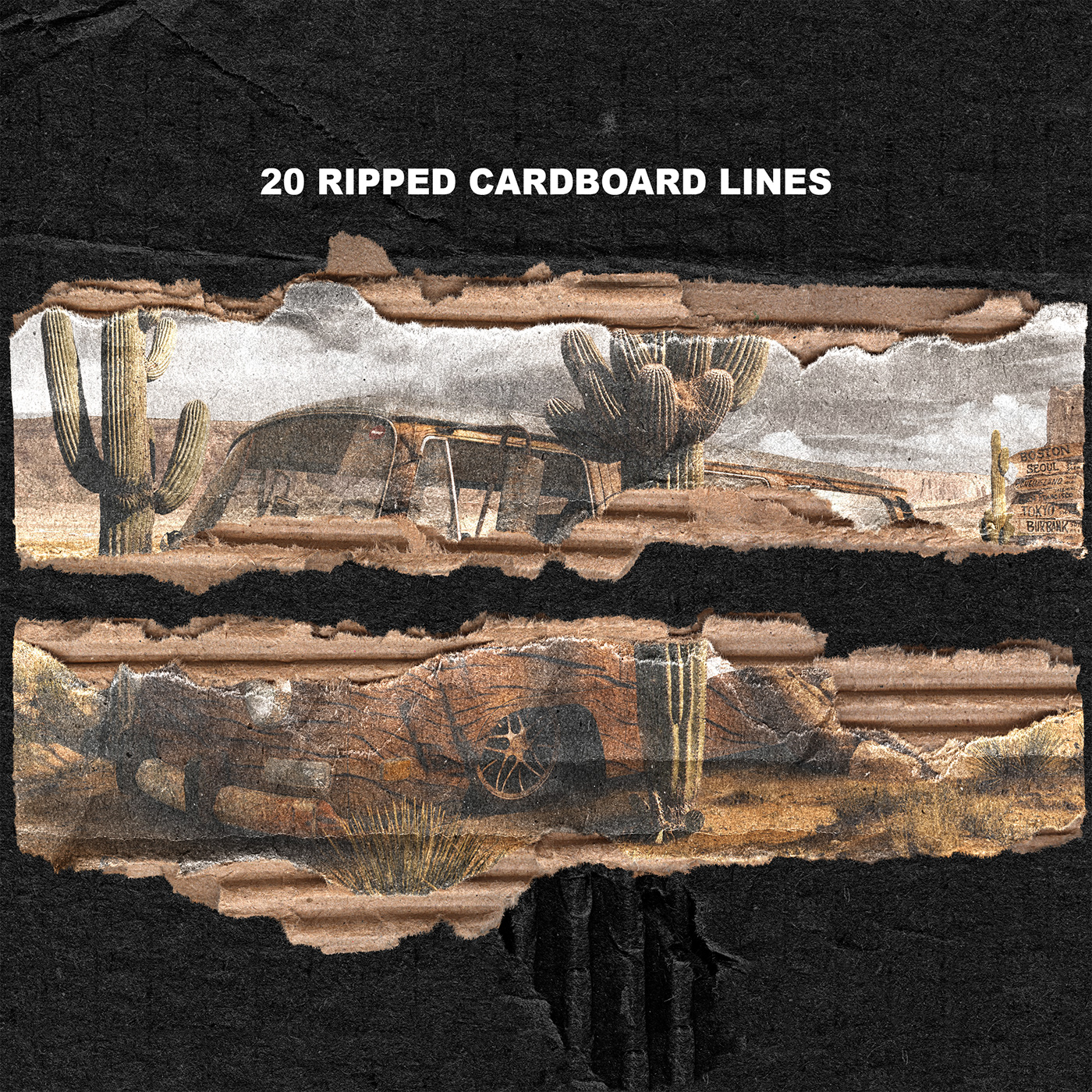 cardboard texture old printed Retro ripped cardboard ripped paper texture texture pack torn paper vintage