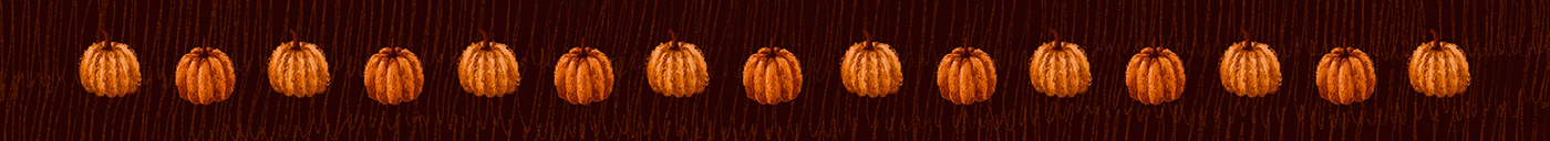pumpkin Digital Art  autumn illustration children children's book digital illustration stickers Sticker Design sticker pack стикерпак