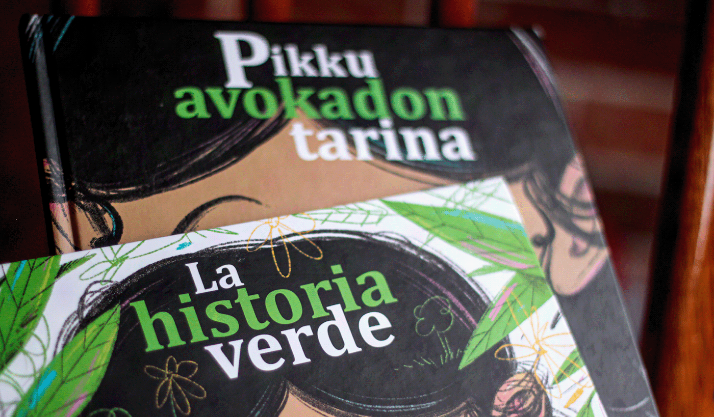 aguacate Bucaramanga colombia aviador libro ilustrado cultivo avocadon la historia verde Mane pikku avocadon tarina