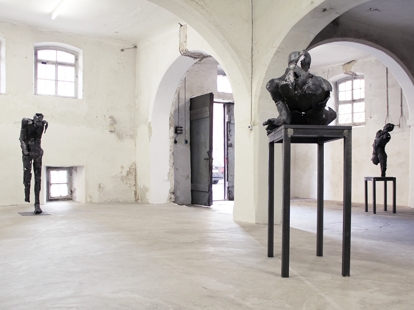 Exhibition  Event art sculpture sculptor Manfred Heller contemporallye germany Augsburg