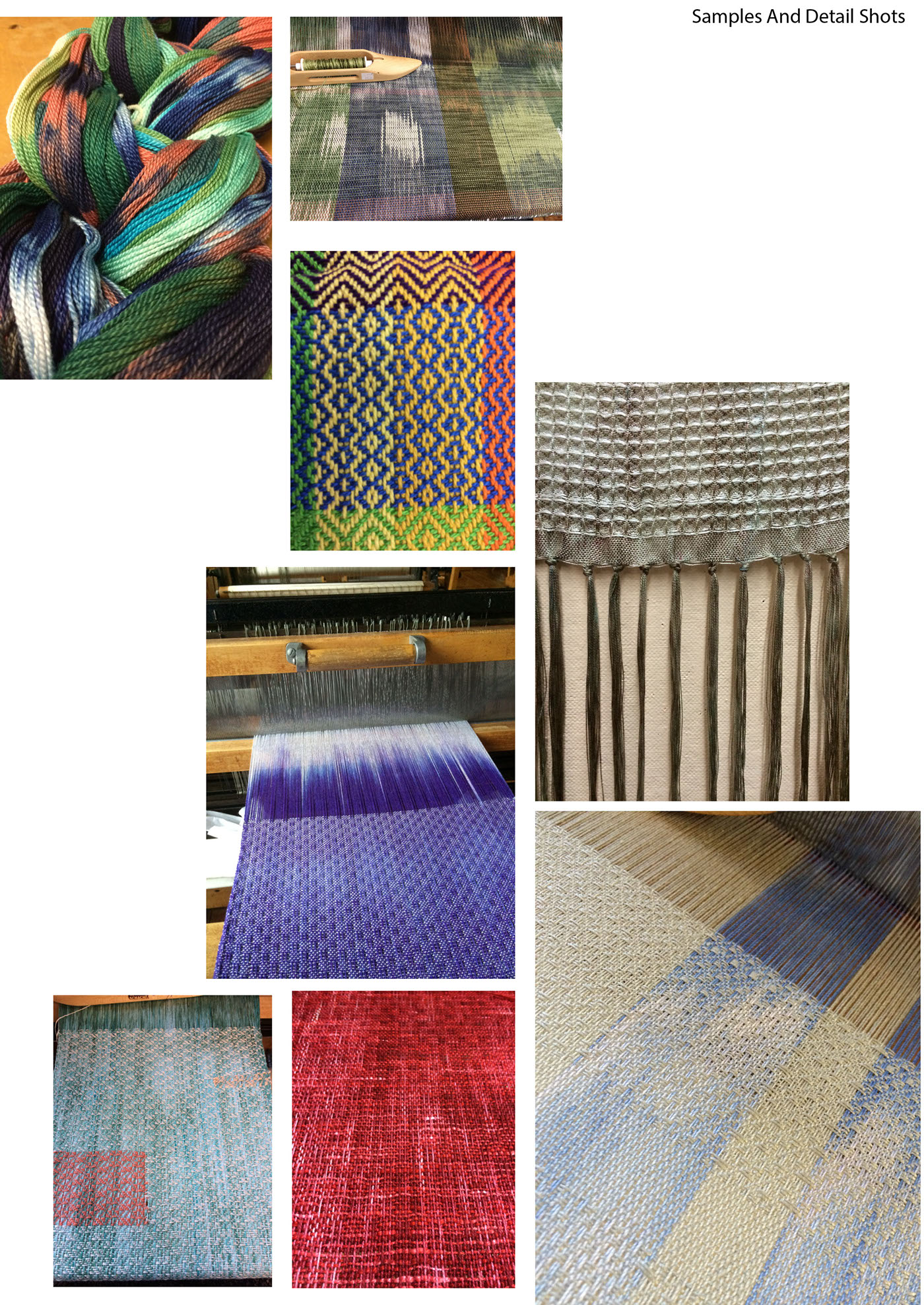 textile weaving screenprint dyed fiber textiledesign