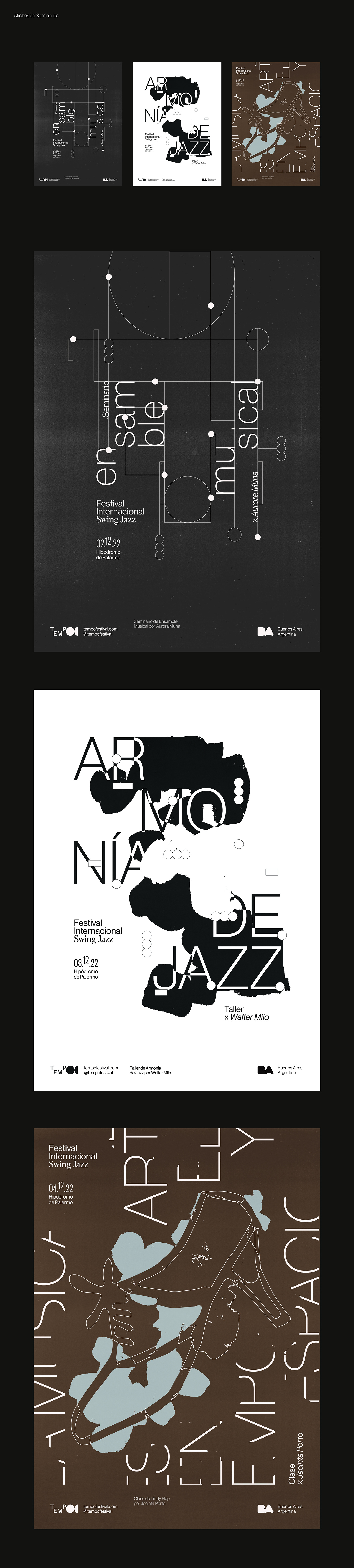 brand identity branding  editorial fadu festival Gabriele graphic design  Music Festival typography   visual identity