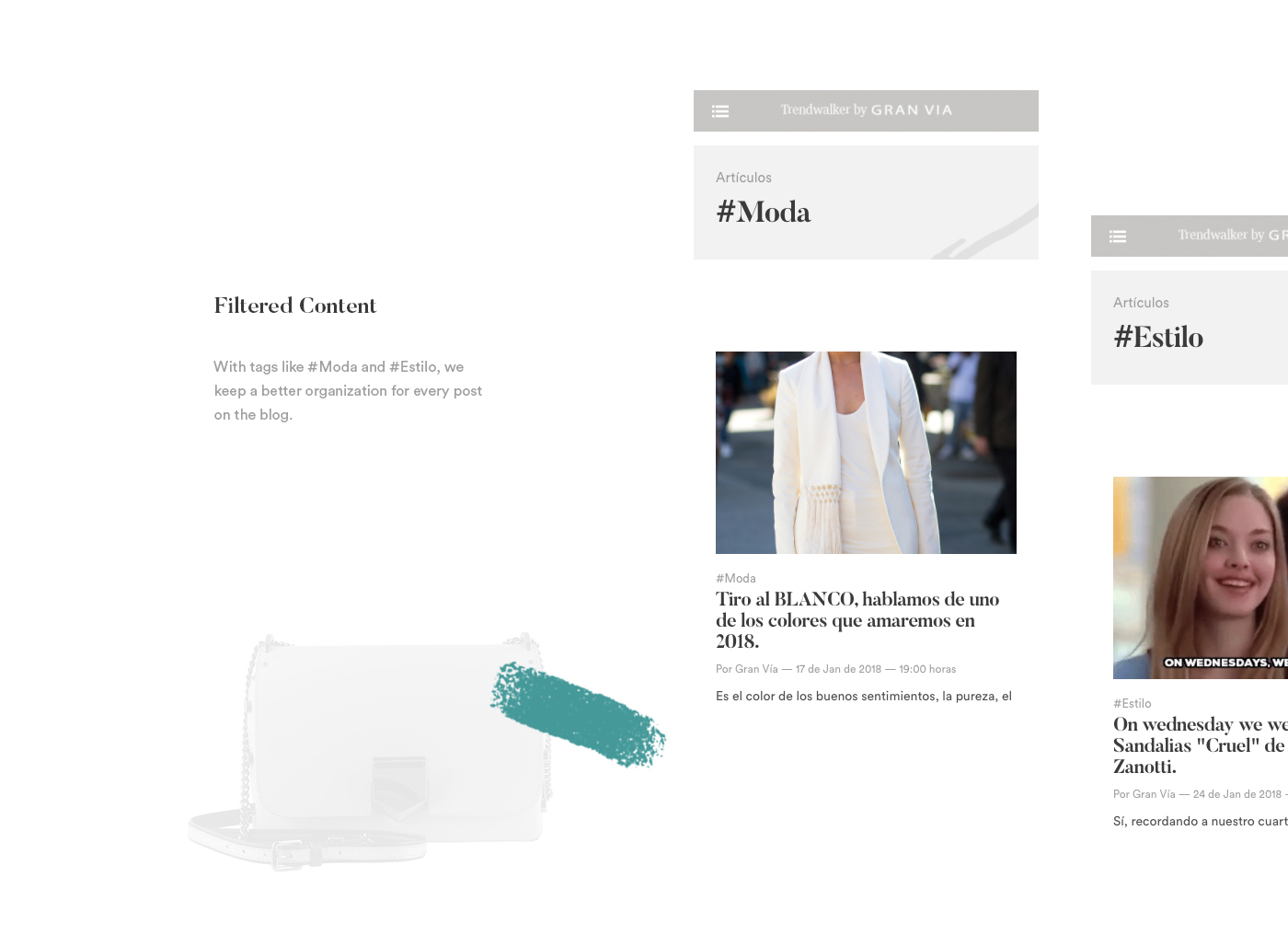 WELOVECORNER Fashion  Website UI ux design Responsive mobile UserExperience Interface