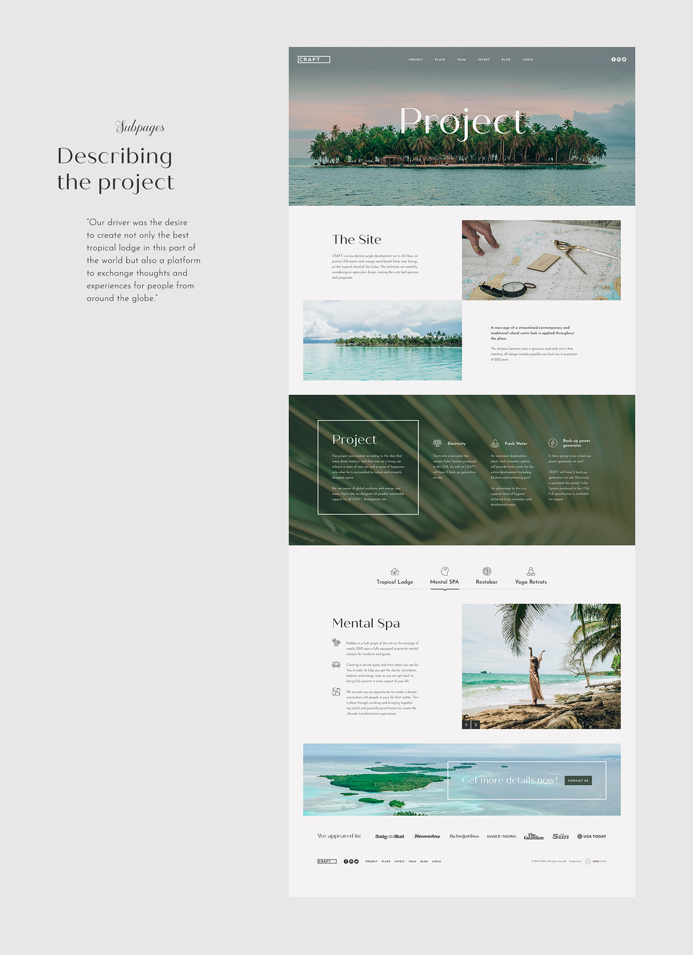 beach Island Ocean palm panama sea Tropical UI Web
