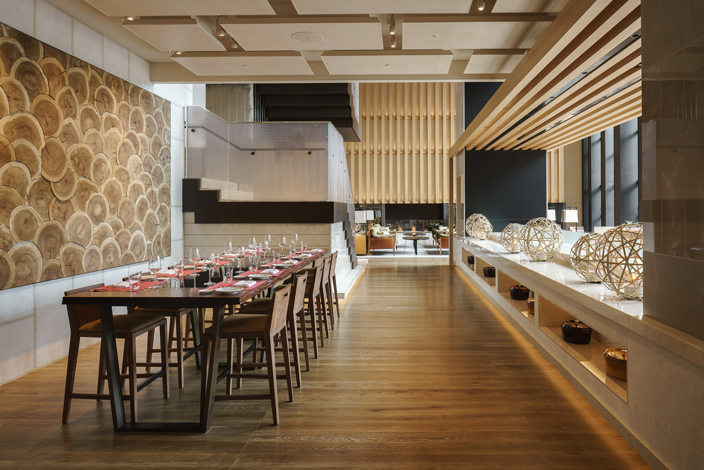 four seasons kyoto Kokaistudios brasserie hotel dining Interior Photography