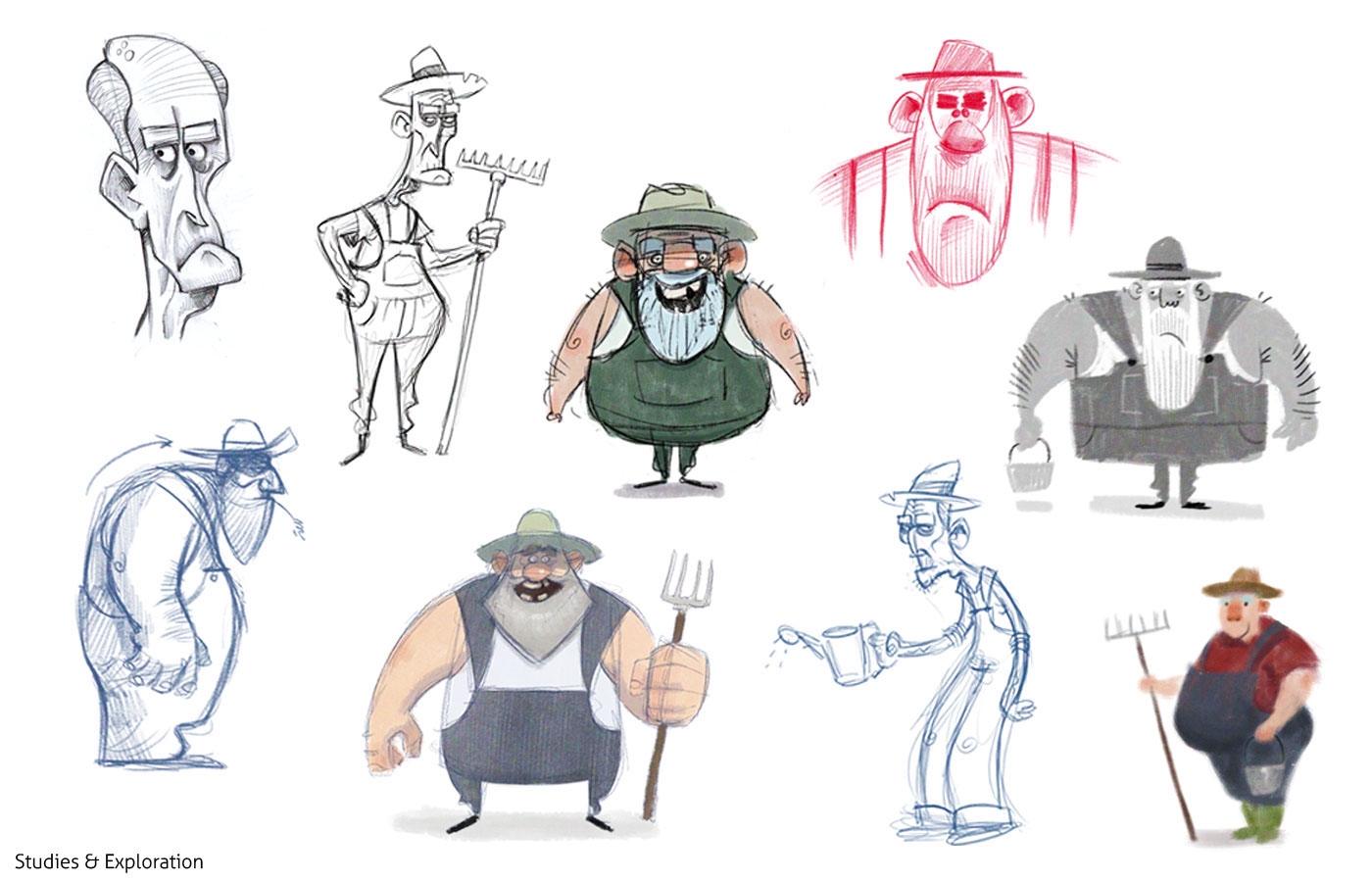 Character design  Character Visual Development diseño de personajes