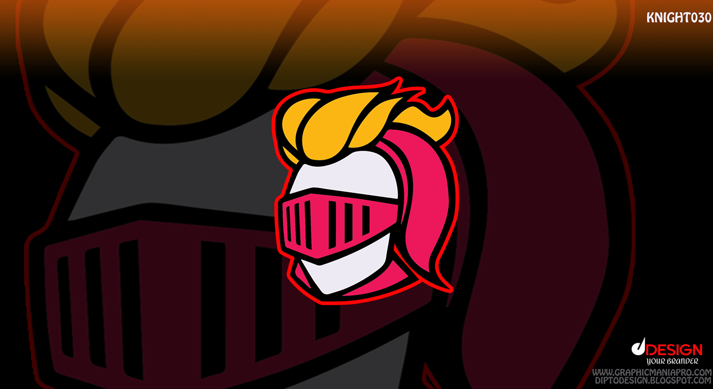 Knight030 Esports Mascot Logo For Your Brand