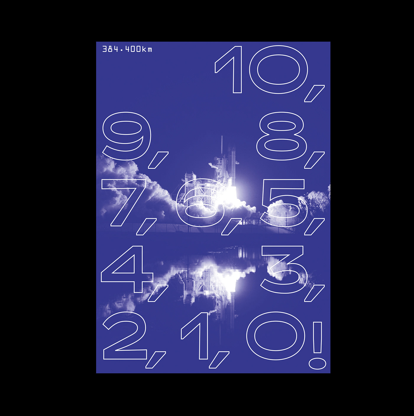 poster posters Serie nasa apollo 11 editorial graphic design  Space  blue moon