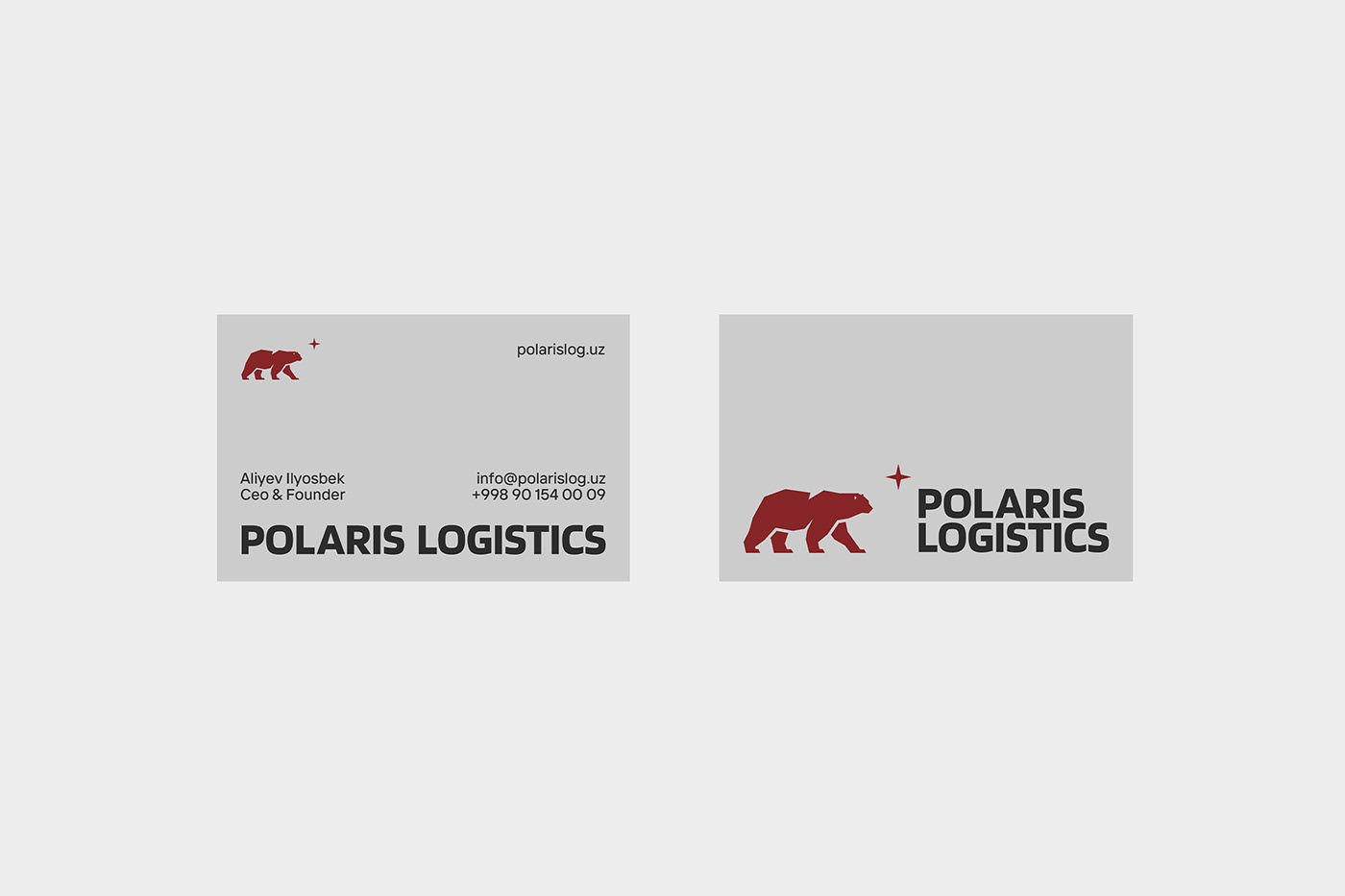 logo brand identity design Logotype Logo Design visual identity Logistics Cargo Vehicle