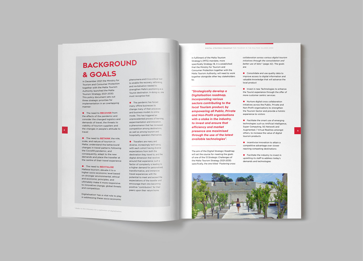graphic design  InDesign print publication report design