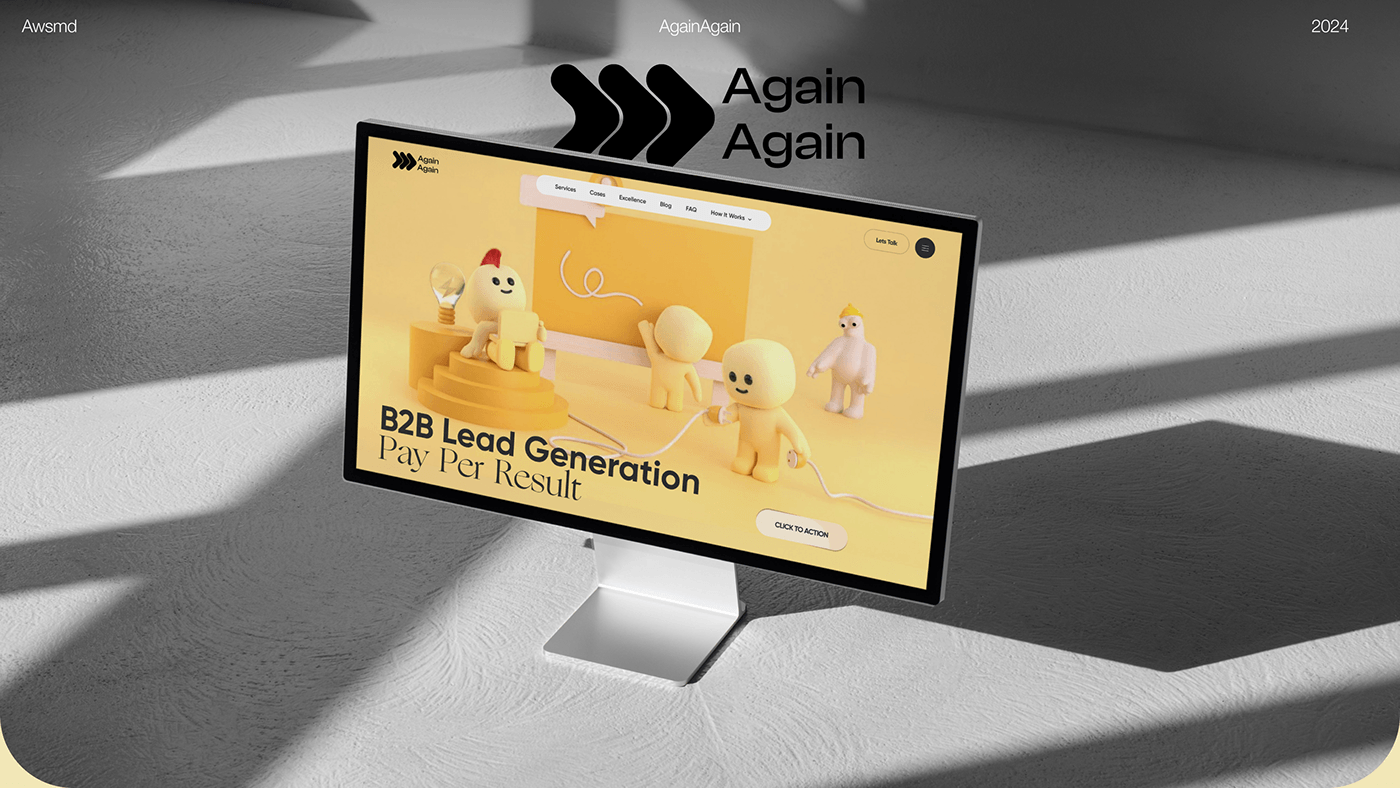 UI/UX landing page Web Design  business Lead generation b2b lead generation user experience user interface б2б