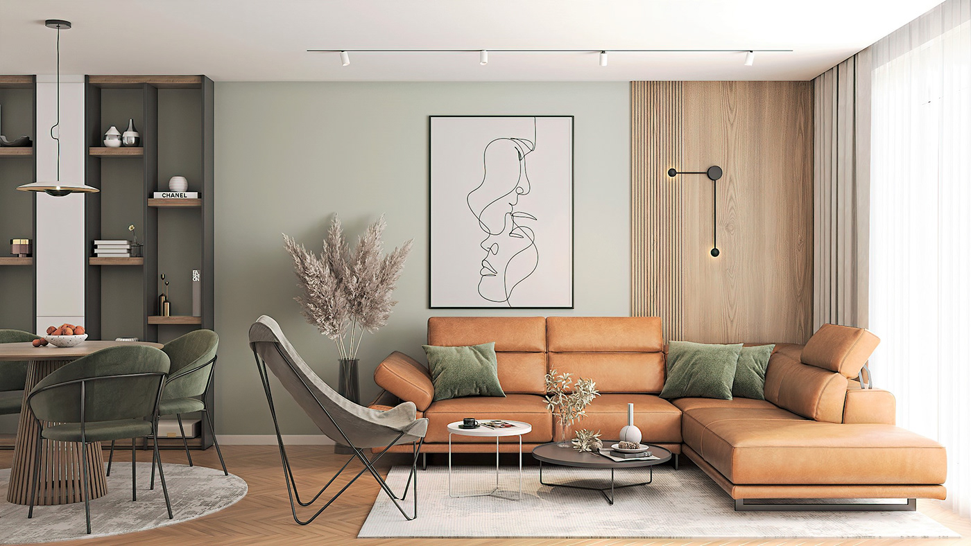 interior design  architecture Render visualization modern archviz CGI 3d modeling 3d design apartment