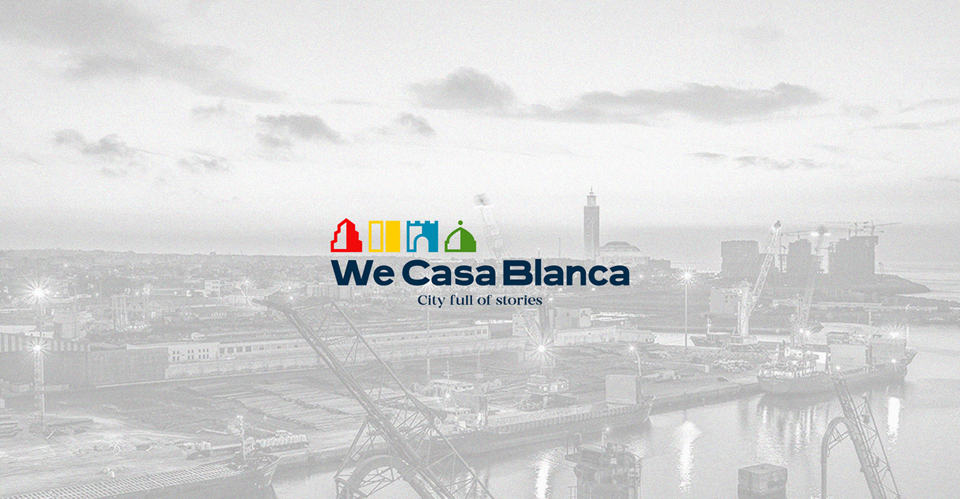 Casablanca city City branding logofolio Morocco rebranding