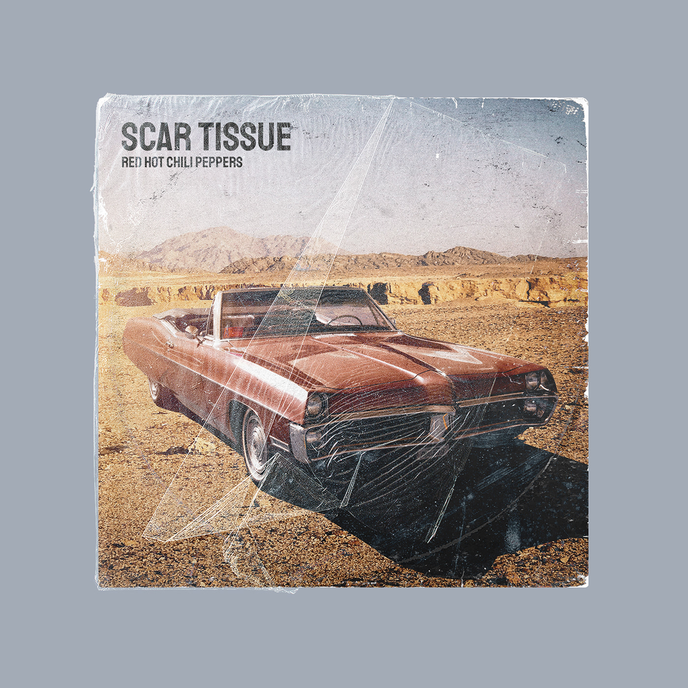 californication cover coverart coverdesign design music record Red Hot Chili Peppers scar tissue Single