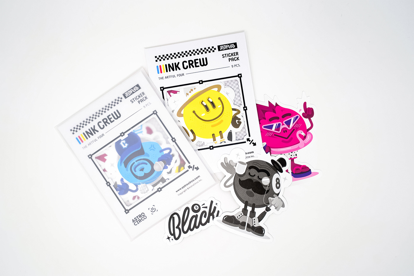Ink Crew Character Design