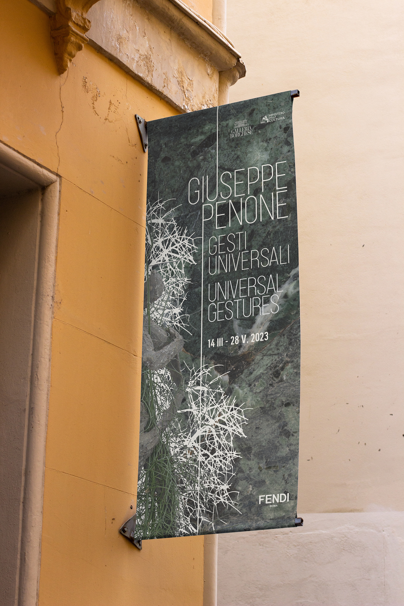 Logo Design museo allestimento museale Galleria Borghese grafica