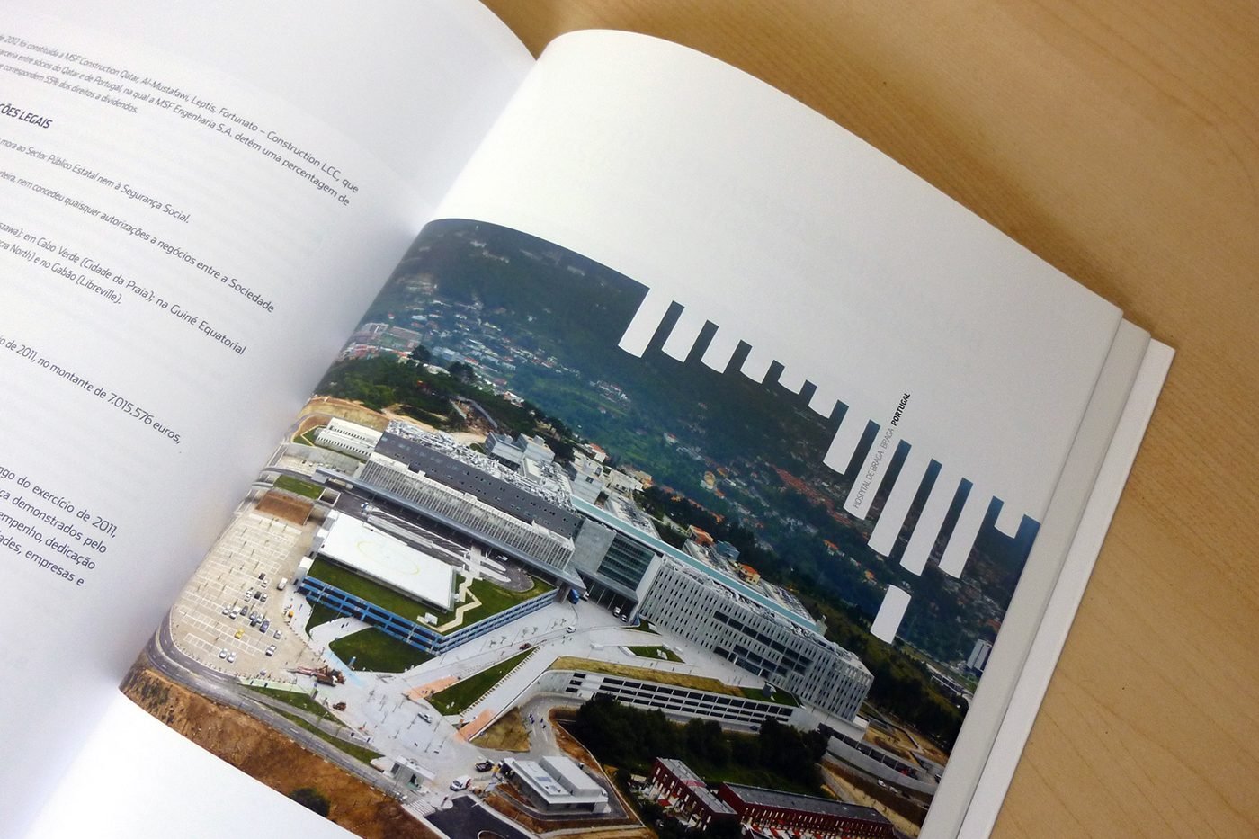 annual report relatório & contas editorial corporate layouts