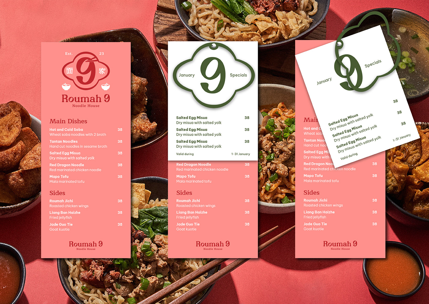 Food  brand identity visual identity Logo Design Chinese Food art direction  Brand Design noodle brand culture