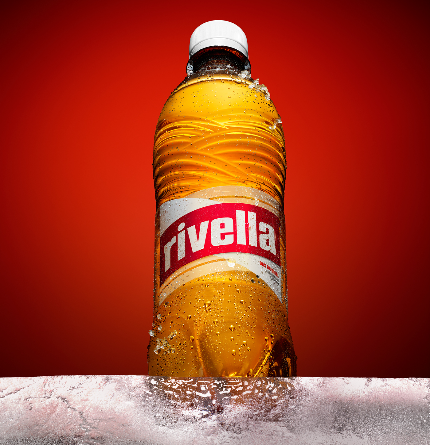 Rivella fuseproject san francisco identity refresh refresh Rebrand Switzerland Swiss Brand soda red swiss brand new design label design