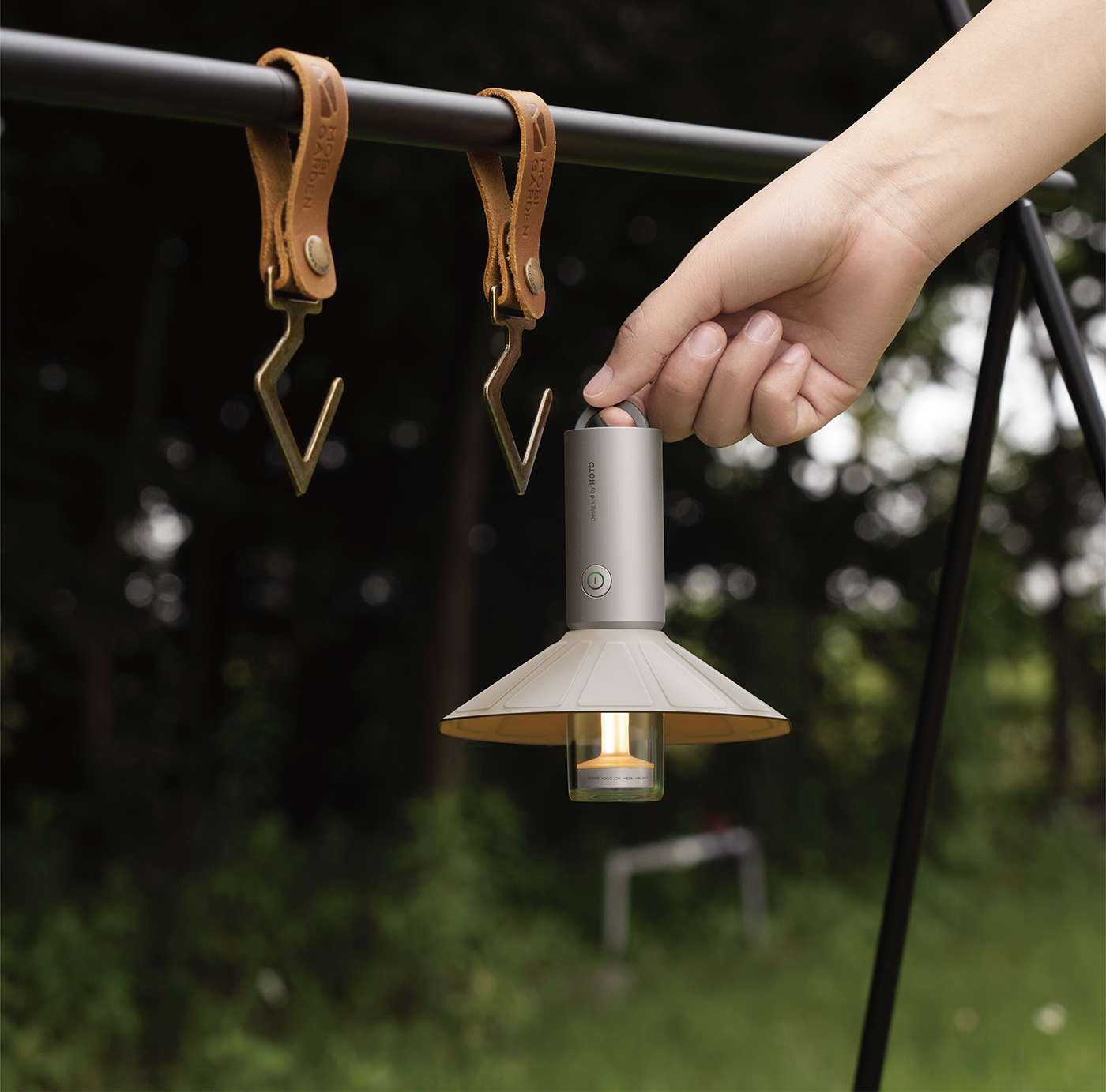 Ambient camping flashlight hiking industrial design  Lamp lantern light Outdoor product design 