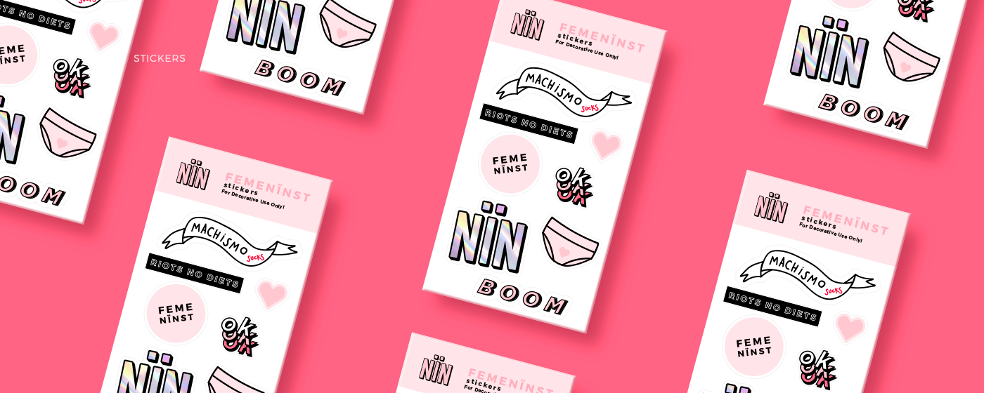 pink girl underwear Internet cute feminism Girl Power branding  cool art direction 