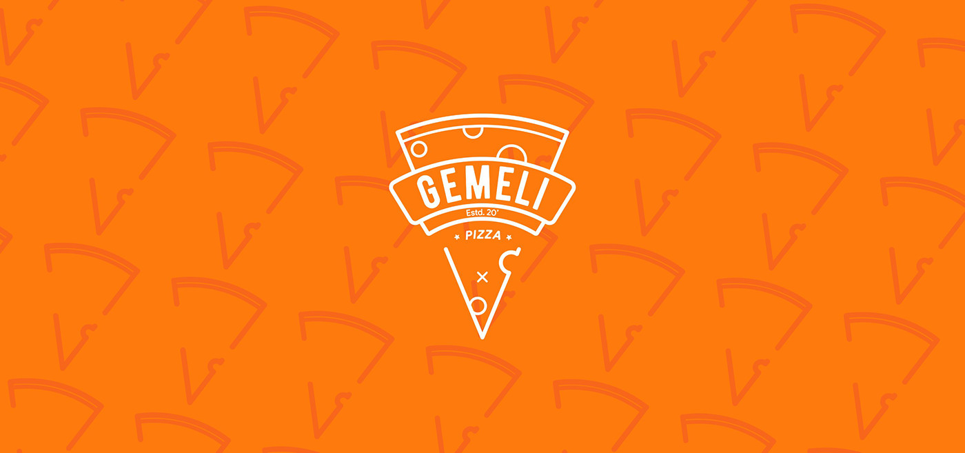 brand identity brand identity design graphic design  logo Logo Design Pizza Fast food Food  ad-copy Advertising 