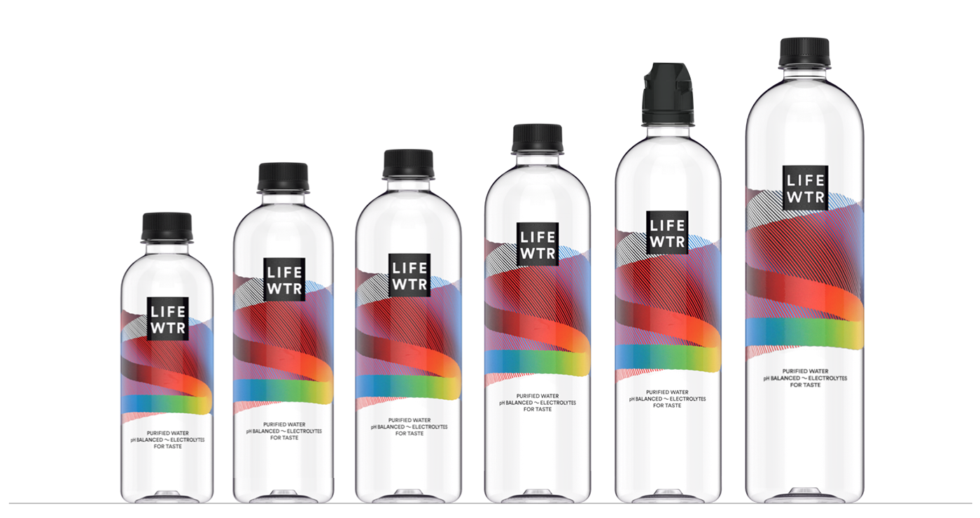 LIFEWTR Packaging packaging design industrial design  branding  premium water