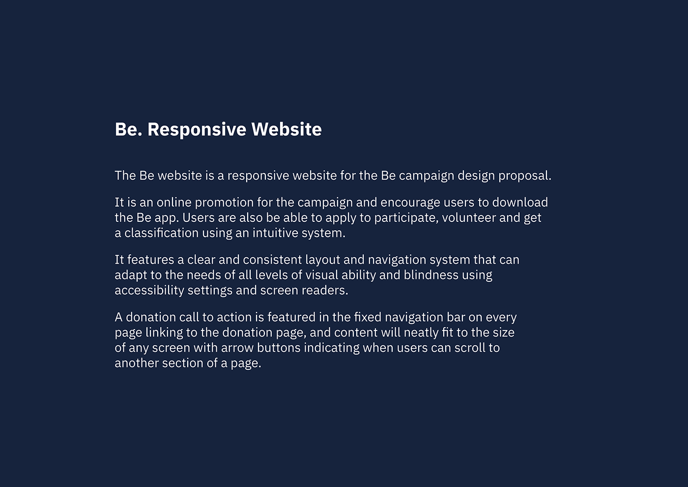 Responsive Website UI/UX blind sports recreation Web Design  Accessibilty Layout Capstone