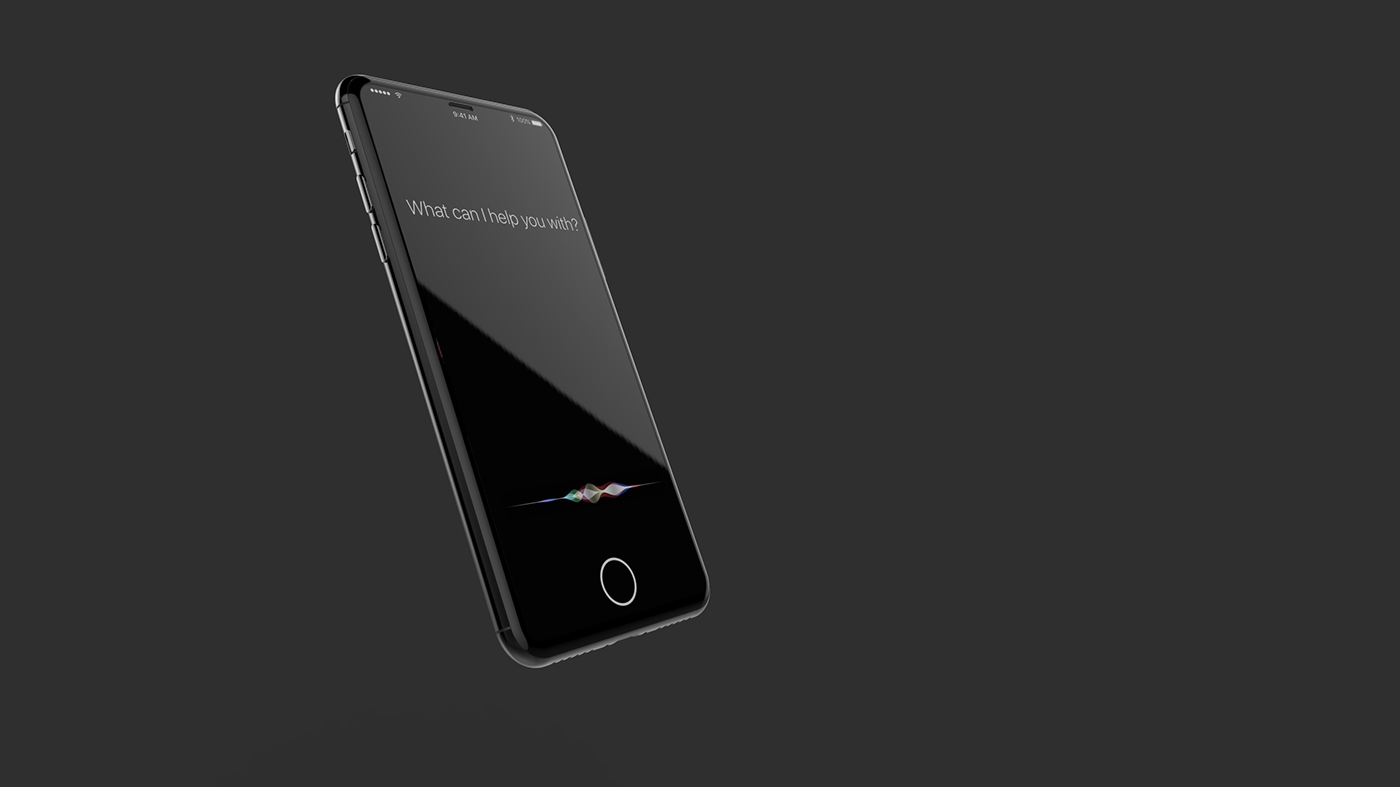 iphone design apple concept Renders keyshot iphone8