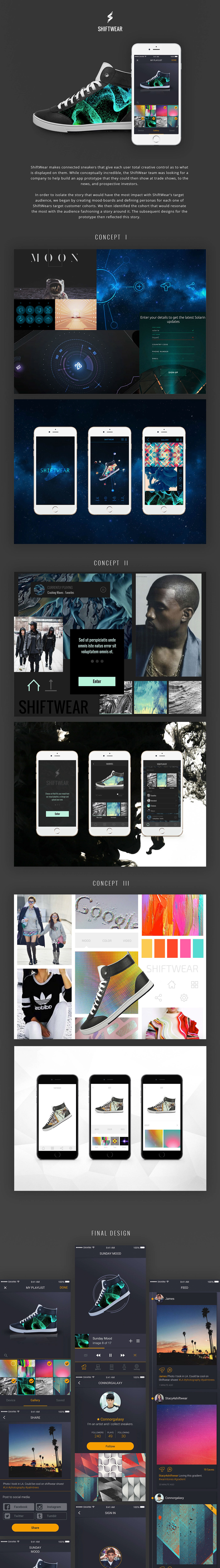 Mobile app movable ink Sneaker Design shoe design motion graphics  personas design ILLUSTRATION 