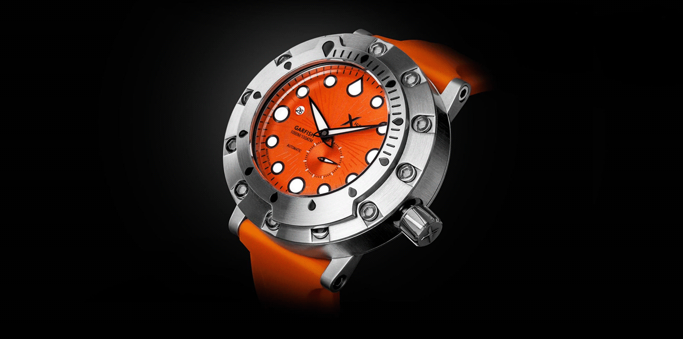 design Garfish scuba diving watch diving diver sea snorkeling 2s.design industrial design 