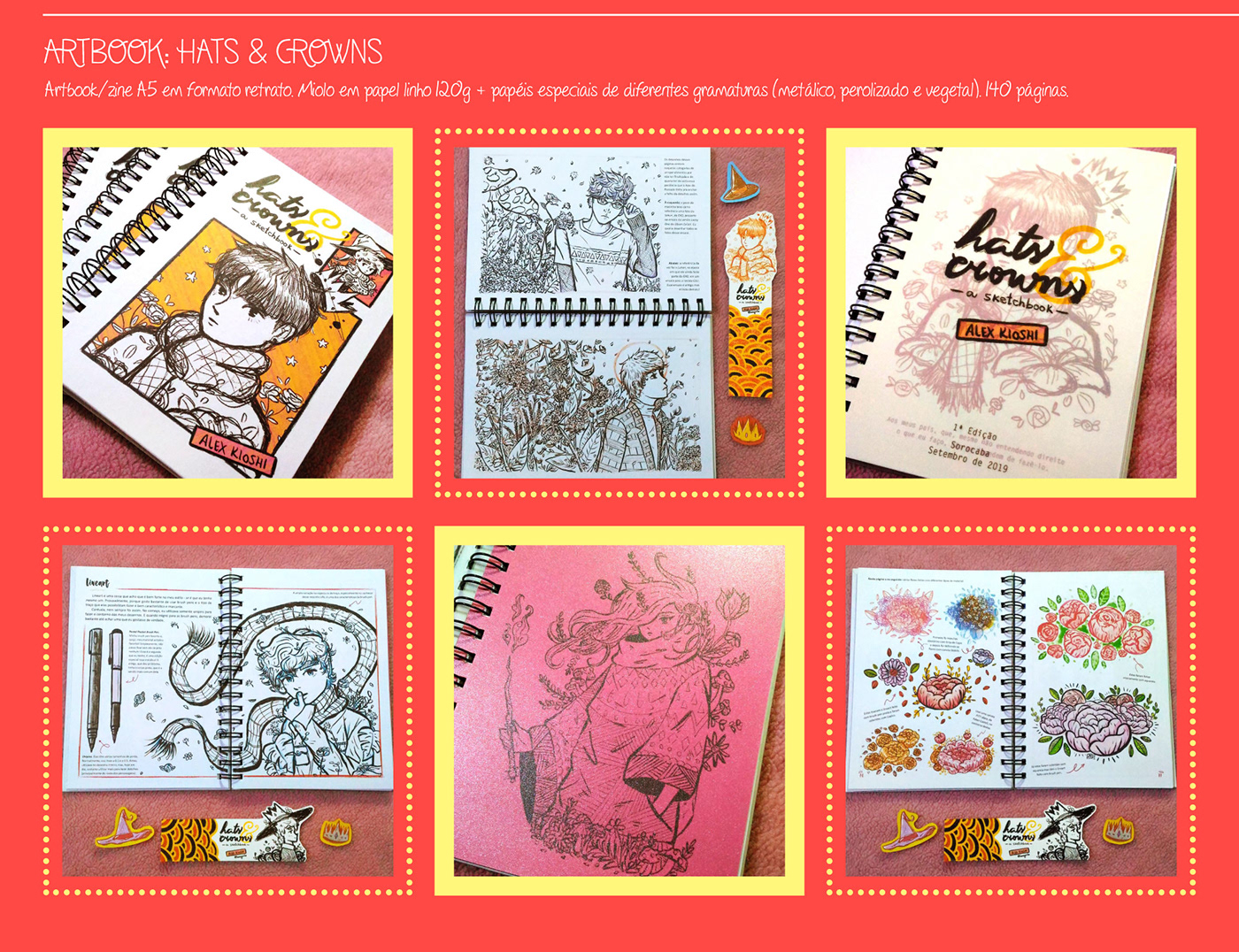 desenho Drawing  Enamel Pin ILLUSTRATION  Ilustração Loja Virtual online store Produtos sketchbook stickers