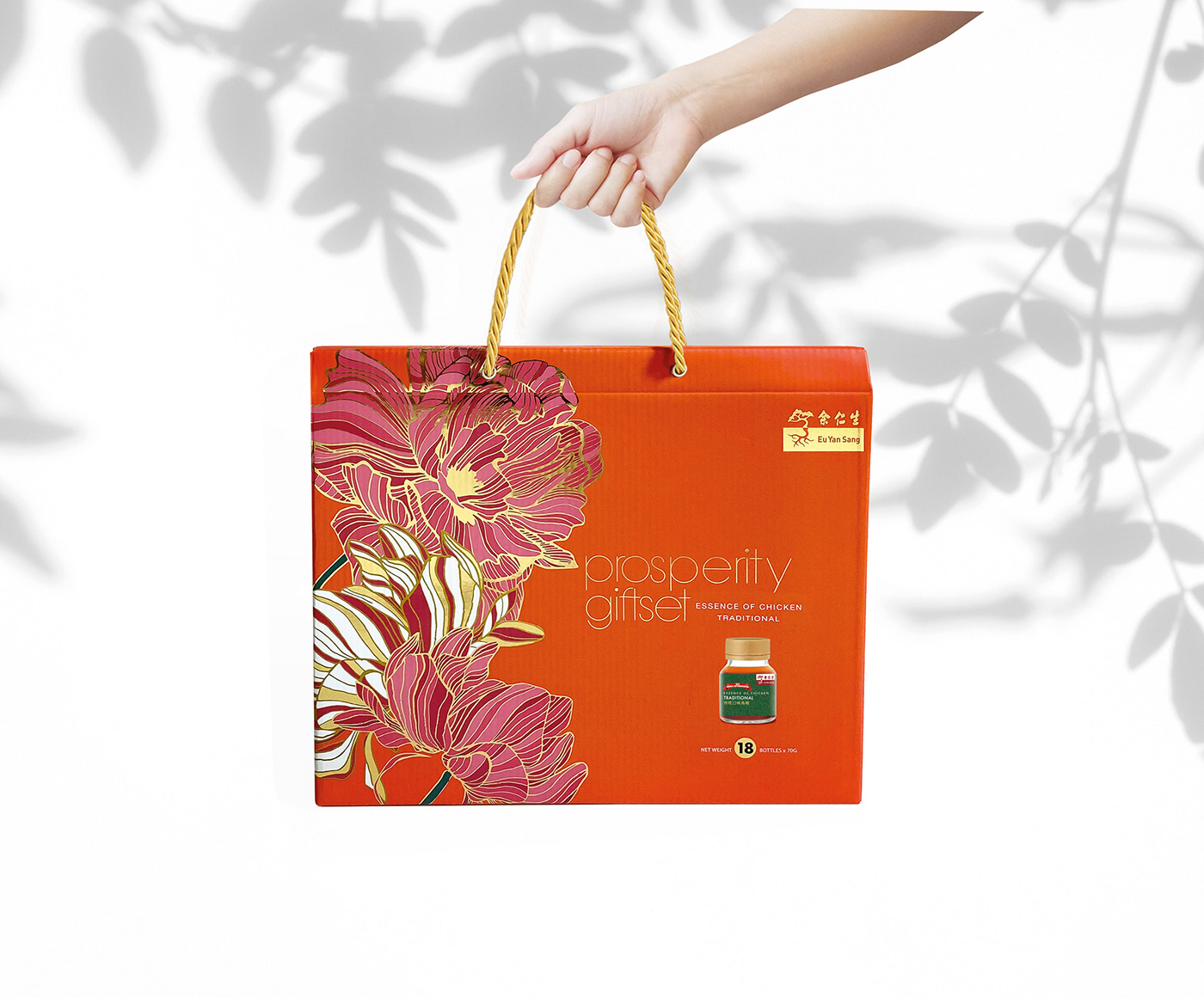 Eu Yan Sang packaging design Giftset Oriental design chinese new year singapore Packaging Brand Design