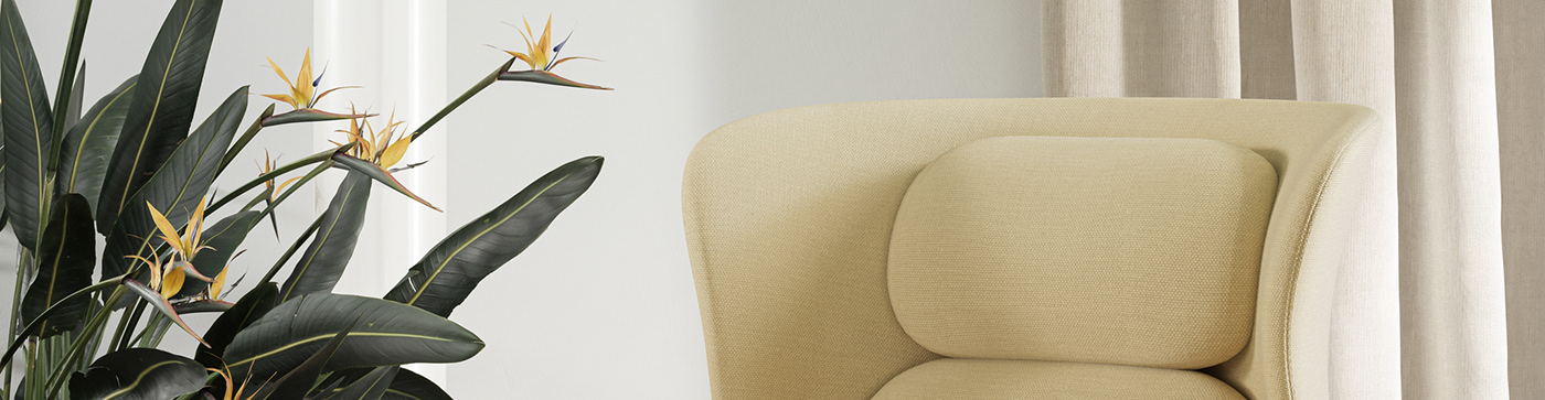 fritz hansen chair interior design  furniture photorealistic product product design  Product Rendering design
